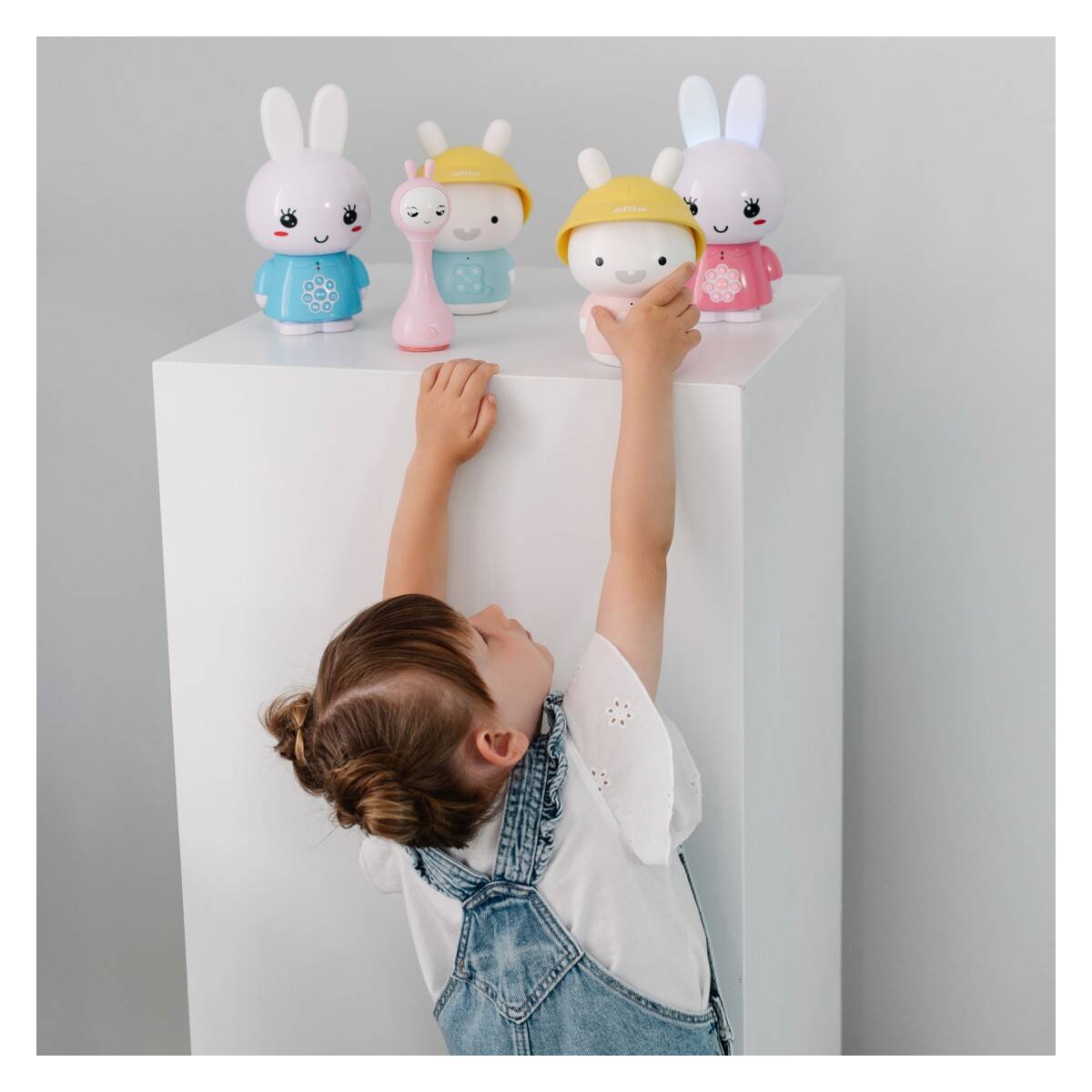 ALILO edukativna igračka  Honey Bunny G6, plava AL-G6-B-HR