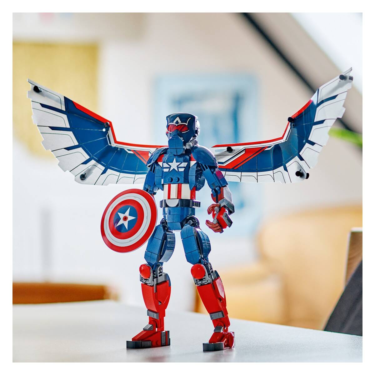 Lego® Super Heroes 76296 Nova konstrukcijska figura Stotnik Amerika