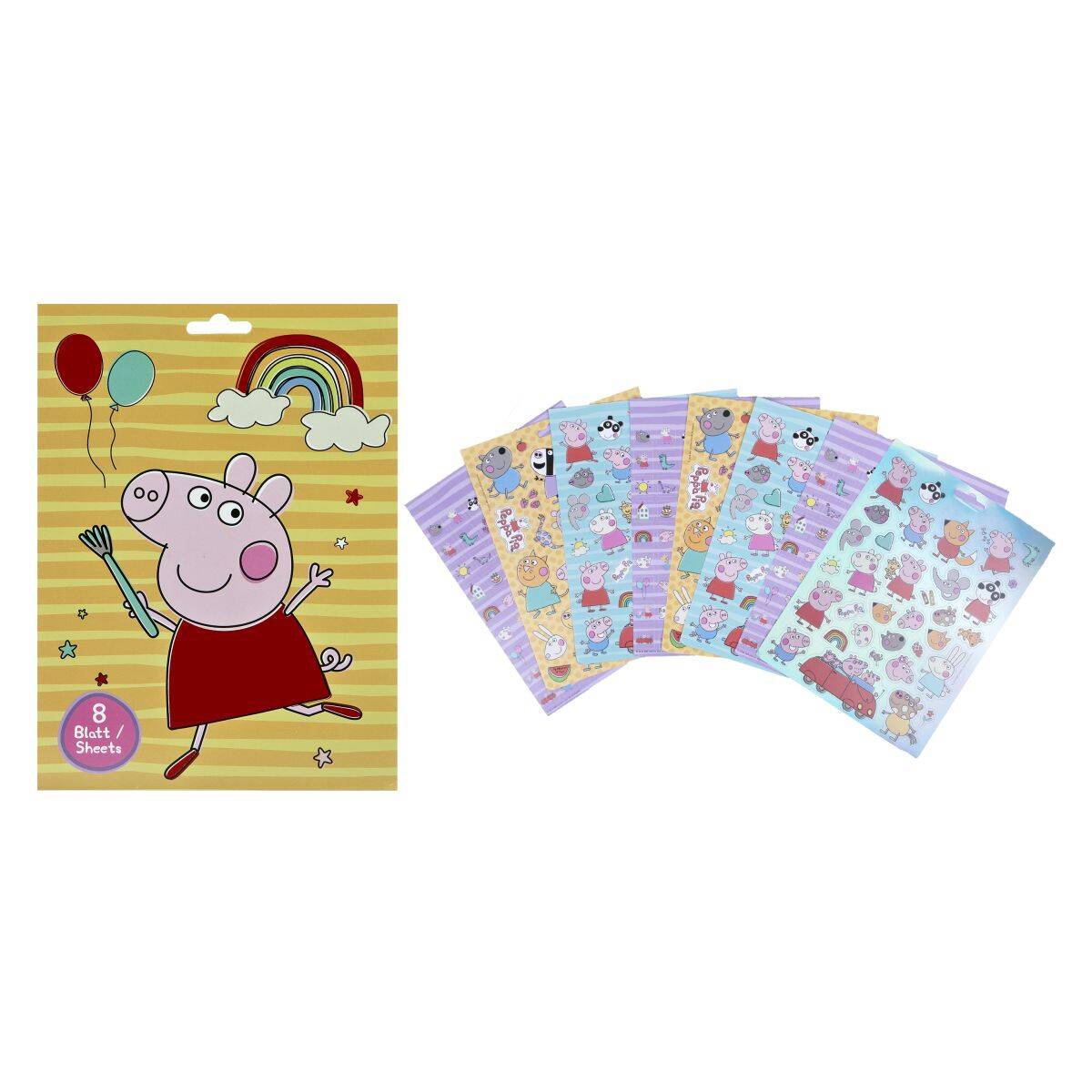 Undercover nalepke manjši set Pujsa Peppa
