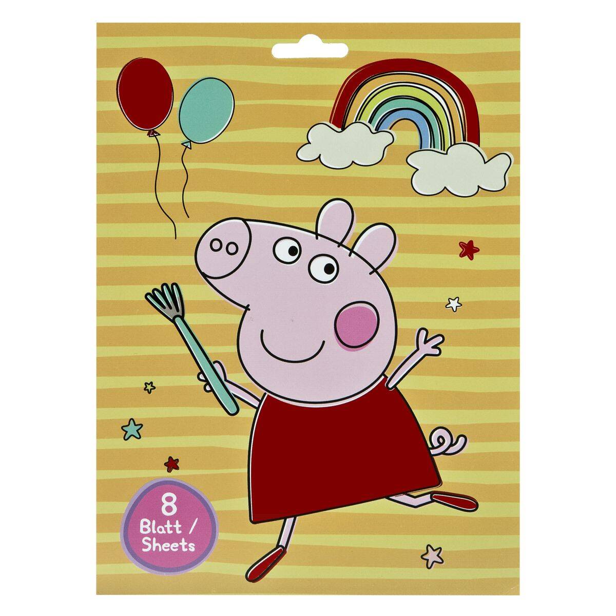 Undercover nalepke manjši set Pujsa Peppa