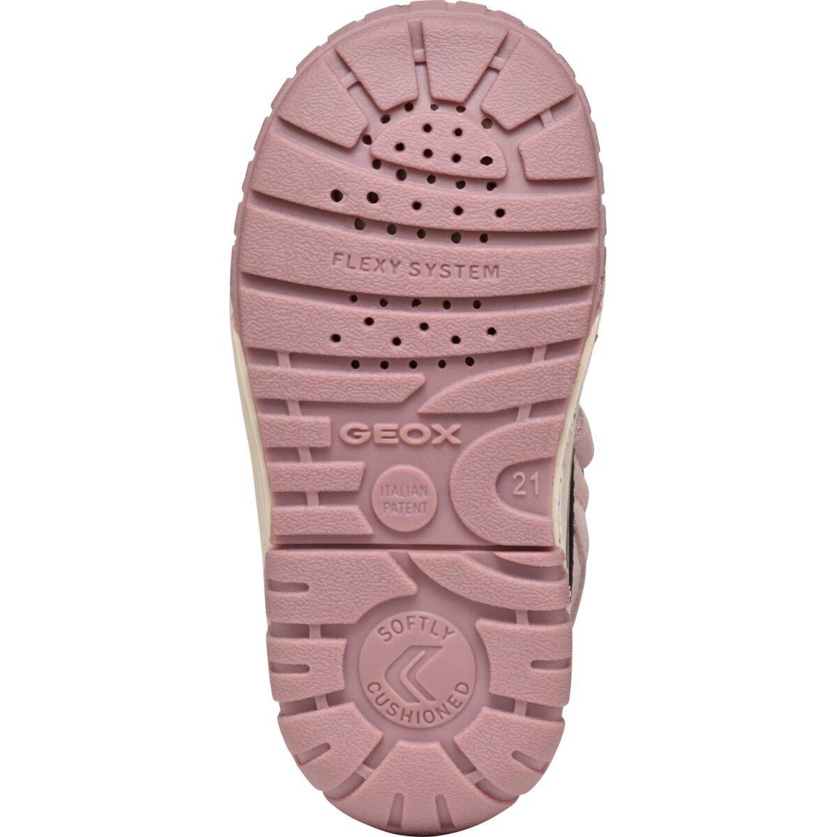 Geox čevelj gležnjar B462LC B OMAR G.WPF C C0724 022FU podloženi D black/rose 24