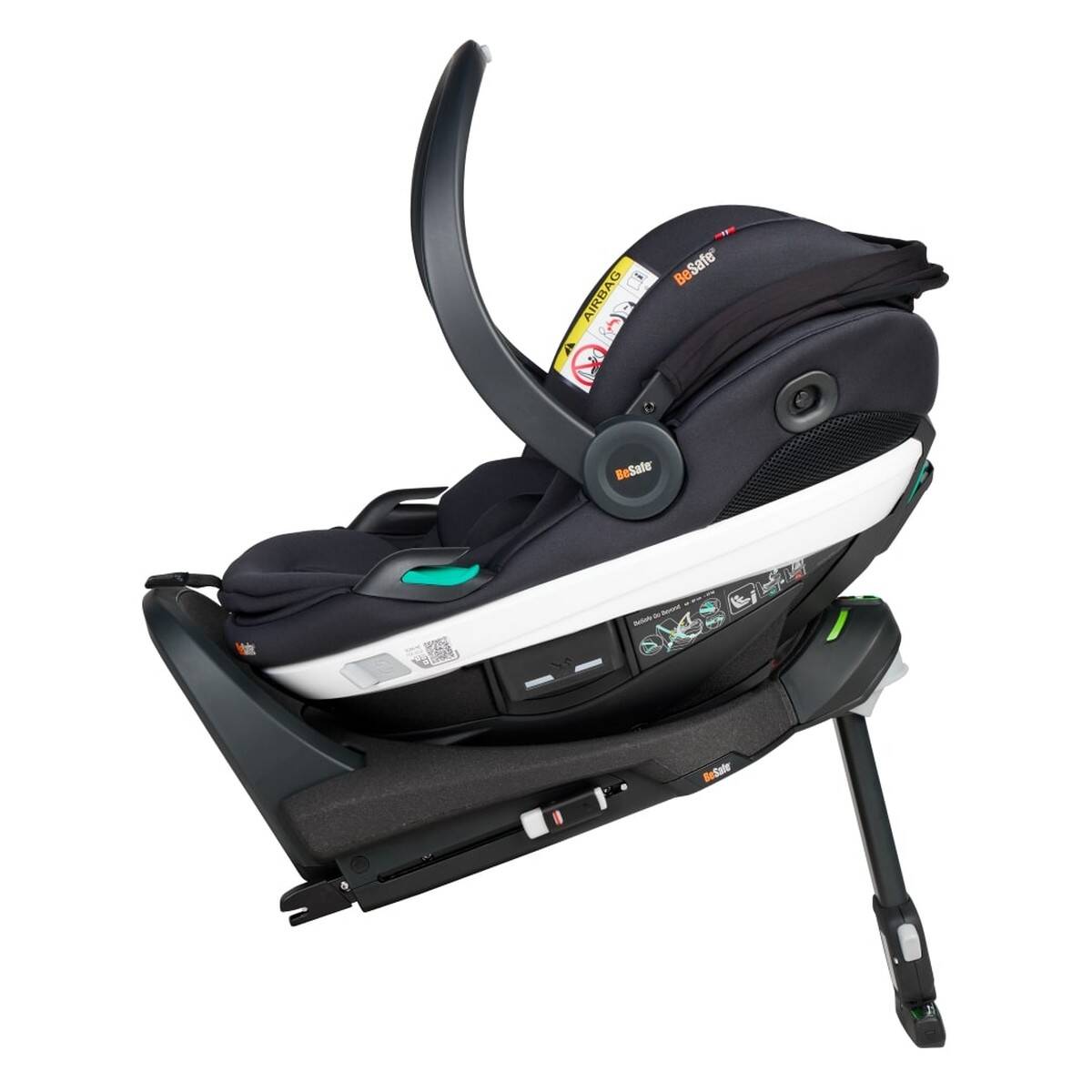 BeSafe Avtosedež i-size 40-87 cm Go Beyond black soft breeze
