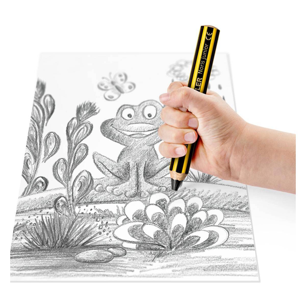 Staedtler Svinčnik Noris junior 2b blister