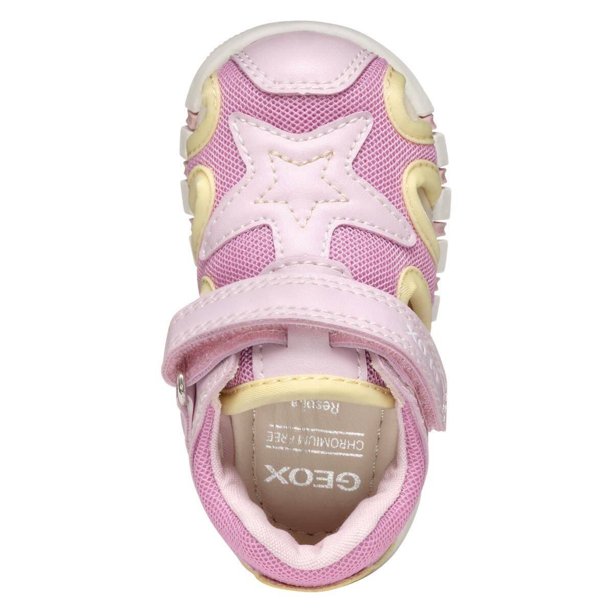 Geox sandal B5517C B SANDAL IUPIDOO A CE82M 0BC14 D pink/lt yellow 24