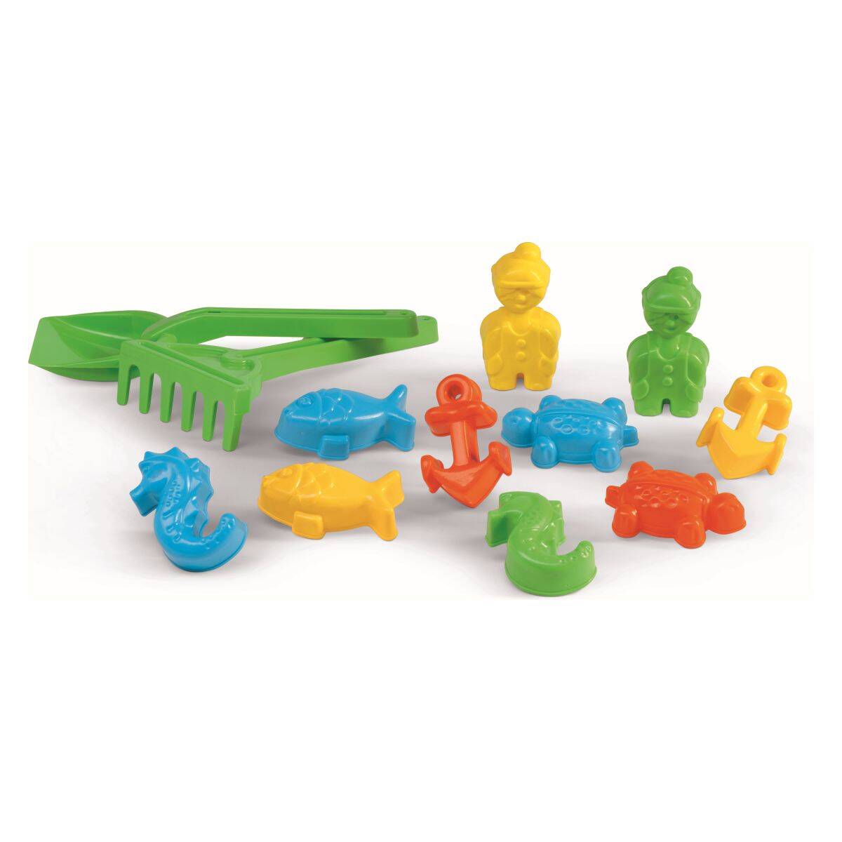 Androni set modelčkov z grabljicami in lopatko 10/1