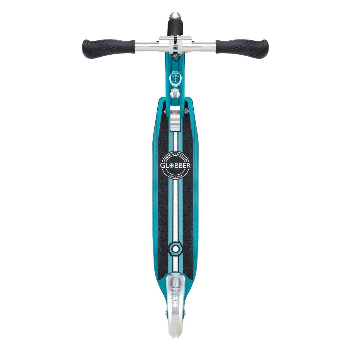 Globber skiro Flow element dvokolesni, zložljiv, svetleča kolesa moder