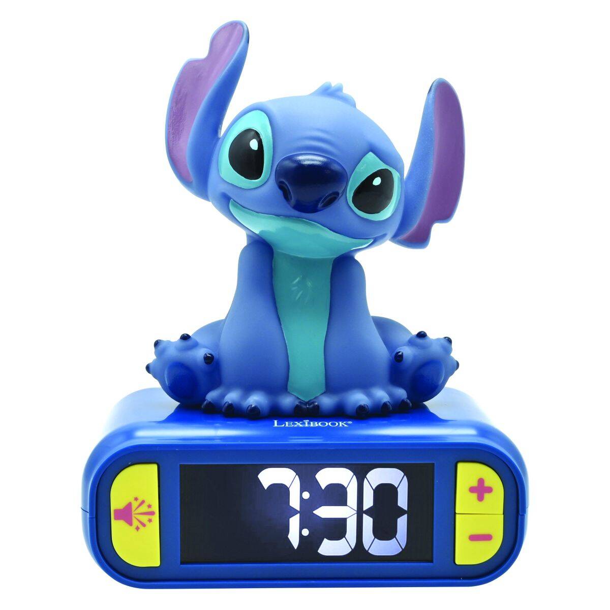 Lexibook budilka digitalna z nočno lučko 3D Stitch