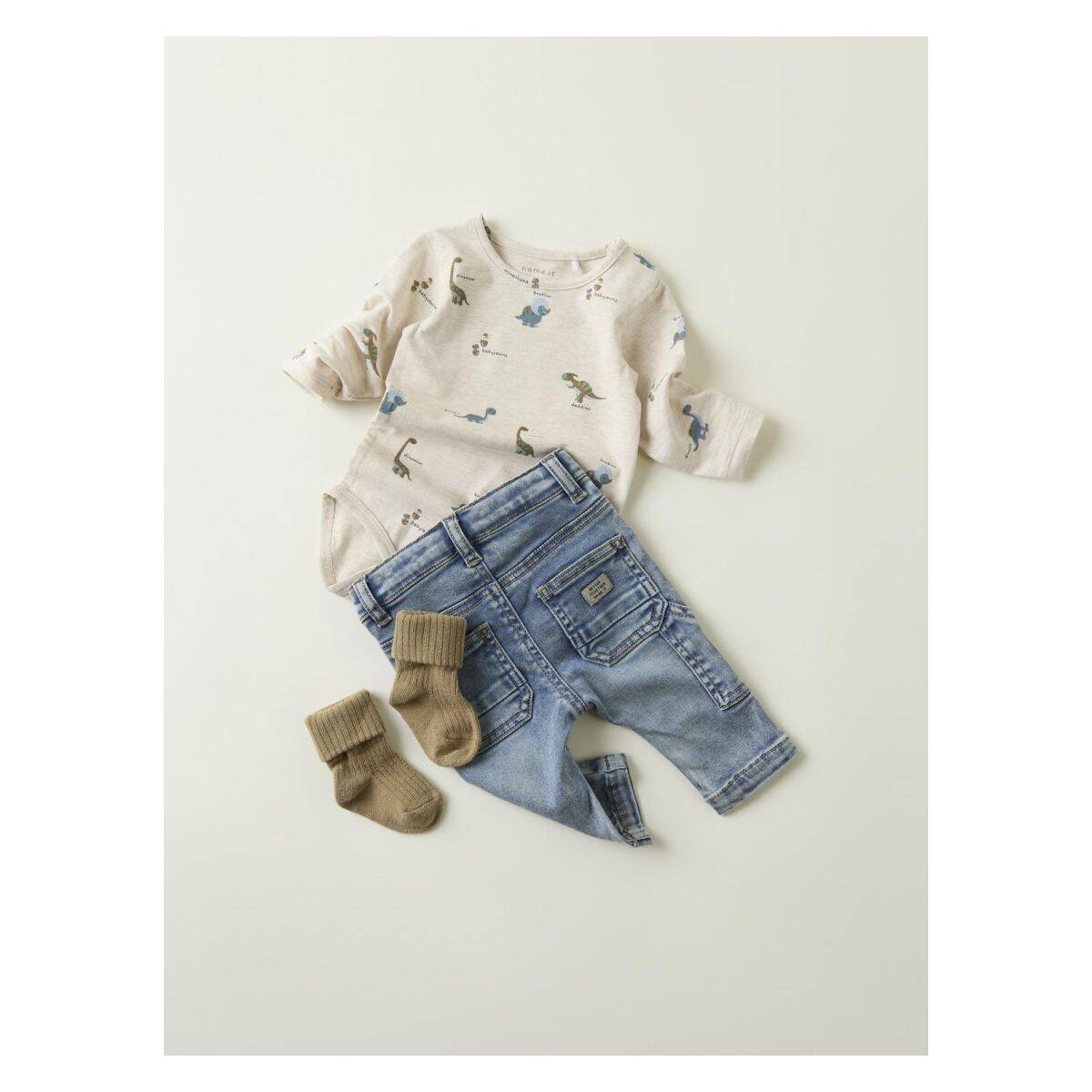 NAME IT bodi DR 13240874 NBMDINOS M Bež 80