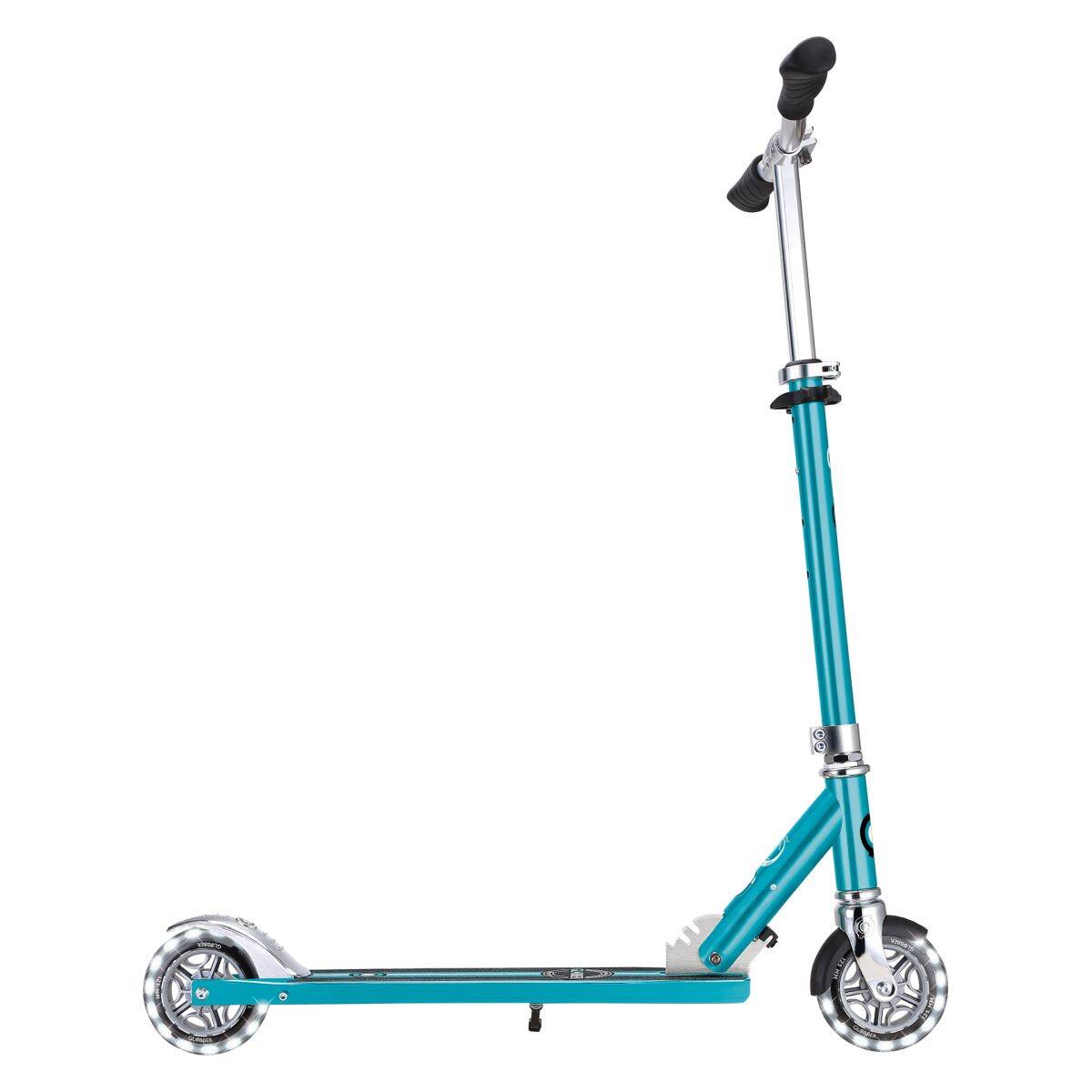 Globber skiro Flow element dvokolesni, zložljiv, svetleča kolesa moder