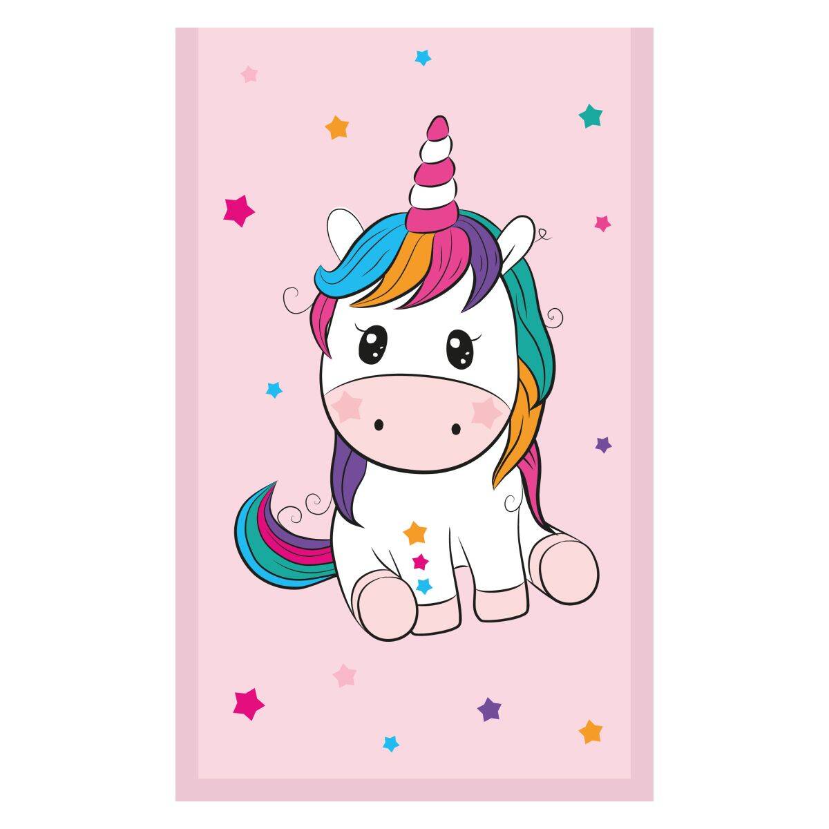 FARO ručnik Jednorog multicolor