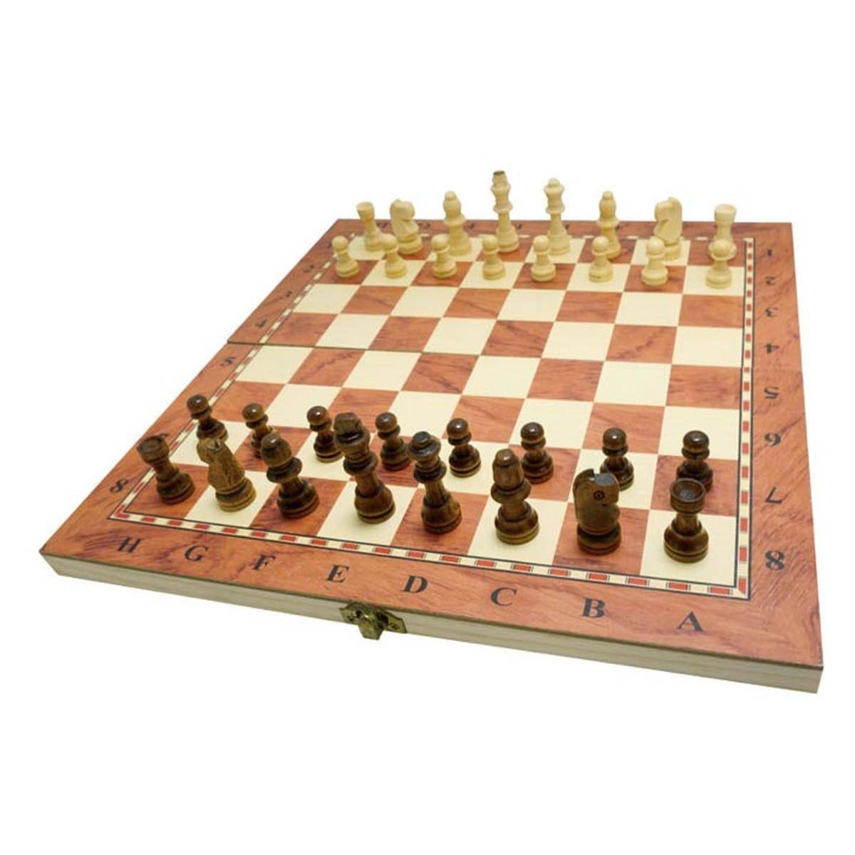 UNIKATOY šah drveni 34x34 cm