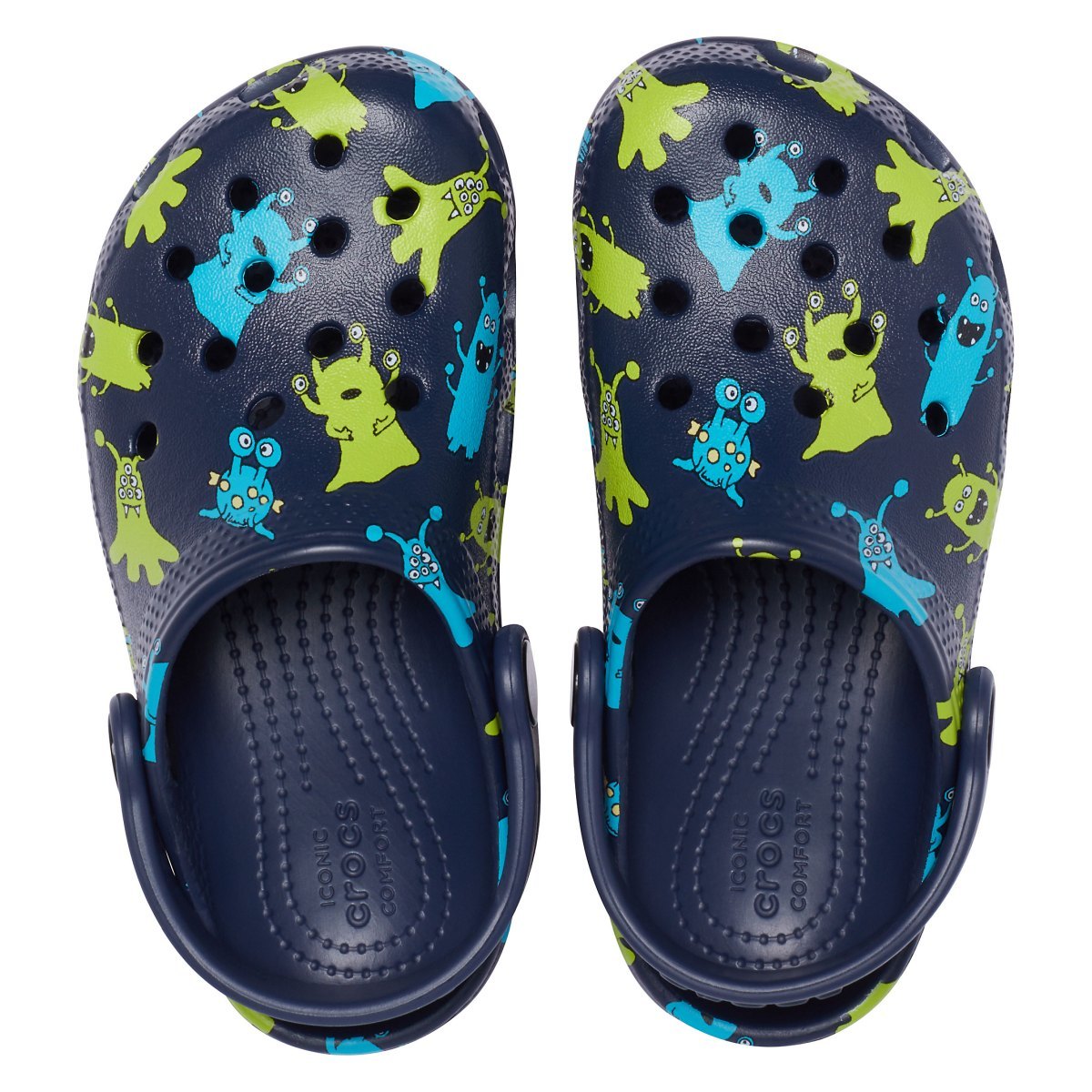 Crocs natikač zunanji 206833 C. MONSTER PRINT T F 410 24