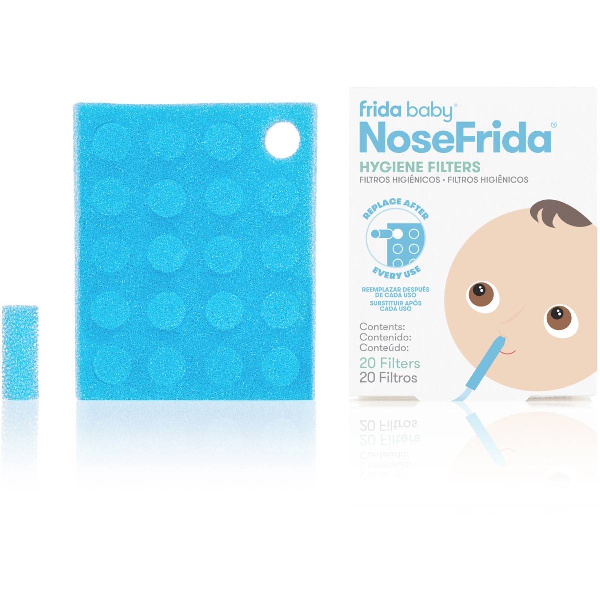 Frida Baby nadomestni del za pripomočke filtri za aspirator Snotsucker 20 kos