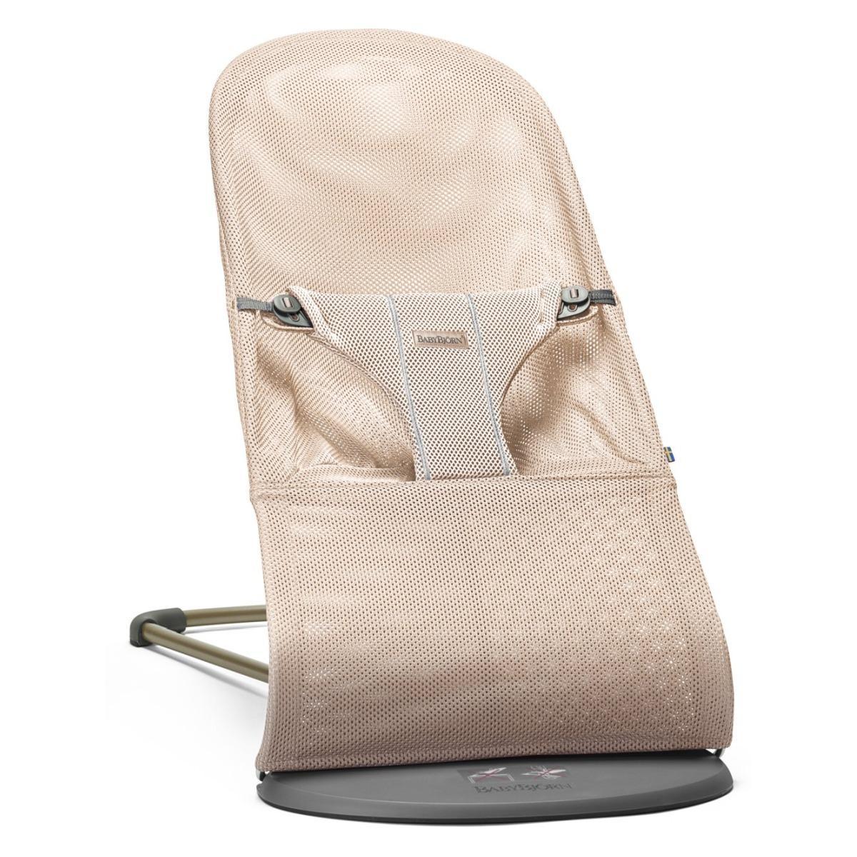 BabyBjörn gugalnik Bliss Mesh mesh pearl pink