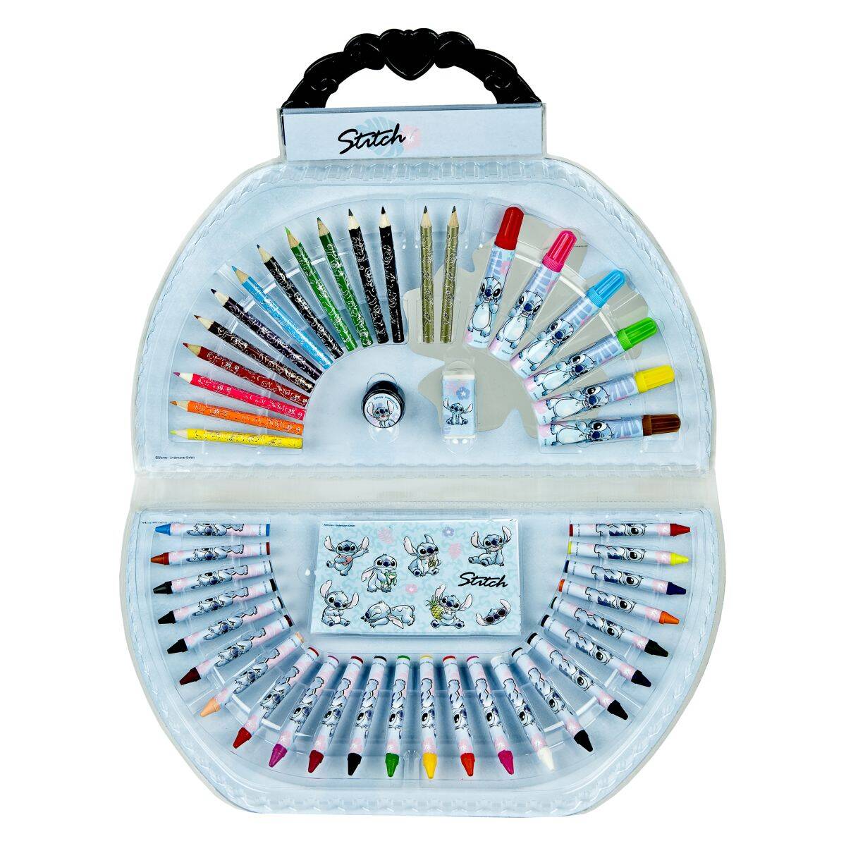 Undercover risalni set v kovčku 51 delni Stitch