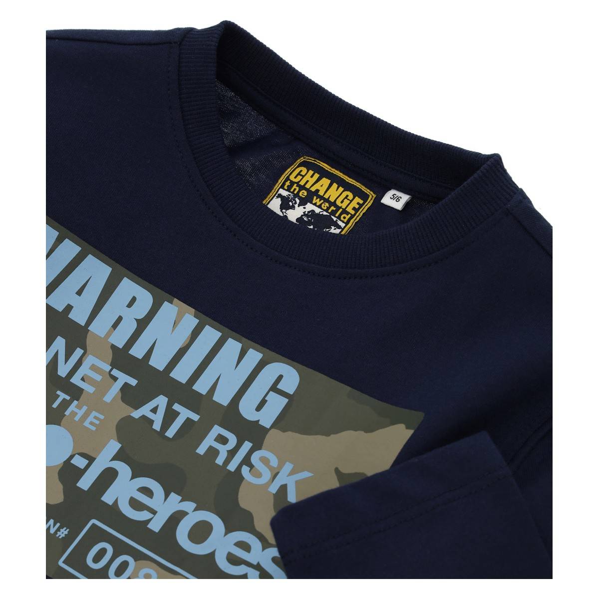 Original Marines majica DR DCA2682B F MODRA T 116