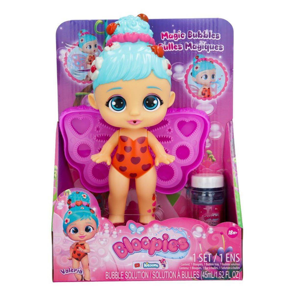 BLOOPIES lutka arobna vila Faires Magic Bubbles Valeria Baby