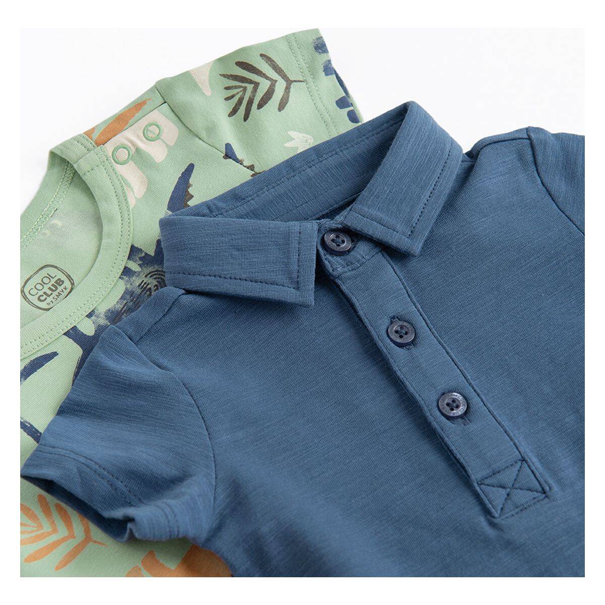 COOL CLUB bodi 2 kom KR CCB3001525-00 M Šareno 98