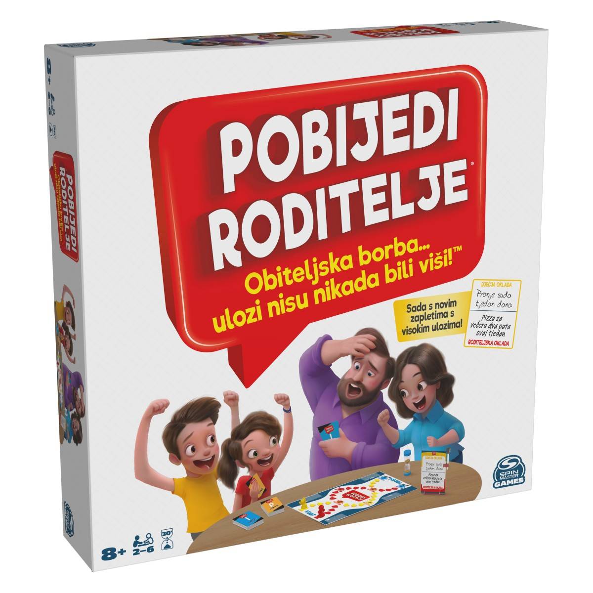 SPIN MASTER društvena igra Pobijedi roditelje 6066301