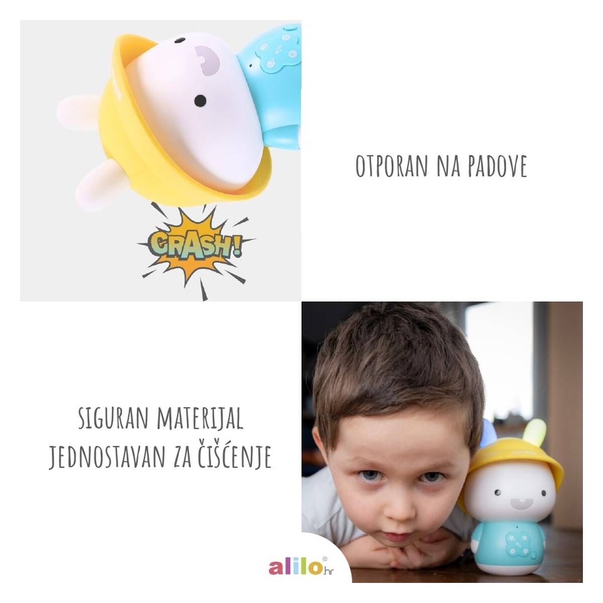 ALILO edukativna igračka  Baby Bunny G9S+ ,plava AL-G9SPLUS-B-HR