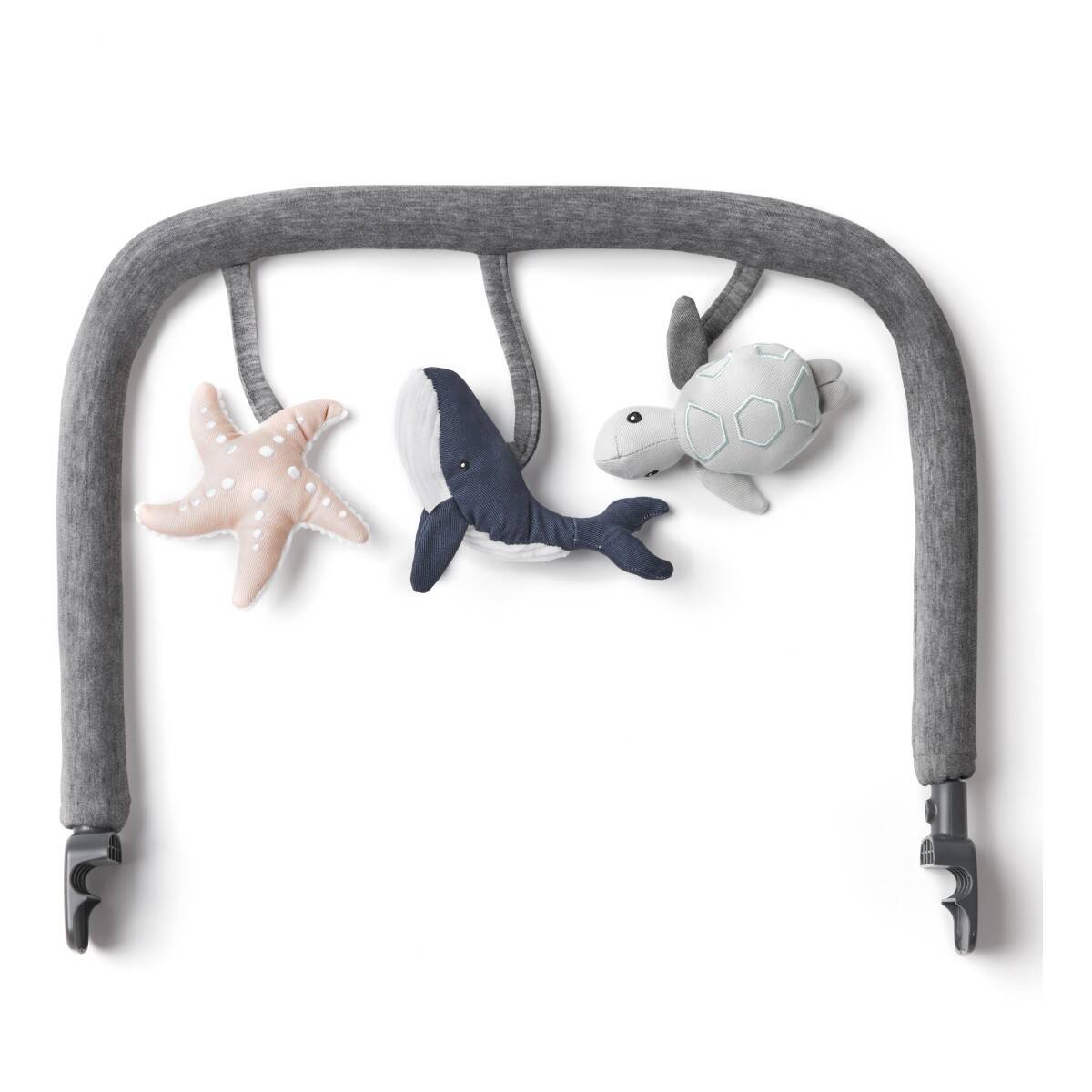 ERGOBABY dodatak za ljuljačku Evolve Ocean Wonders luk s igračkama - Charcoal Grey EVLBNCTBOCWNCG