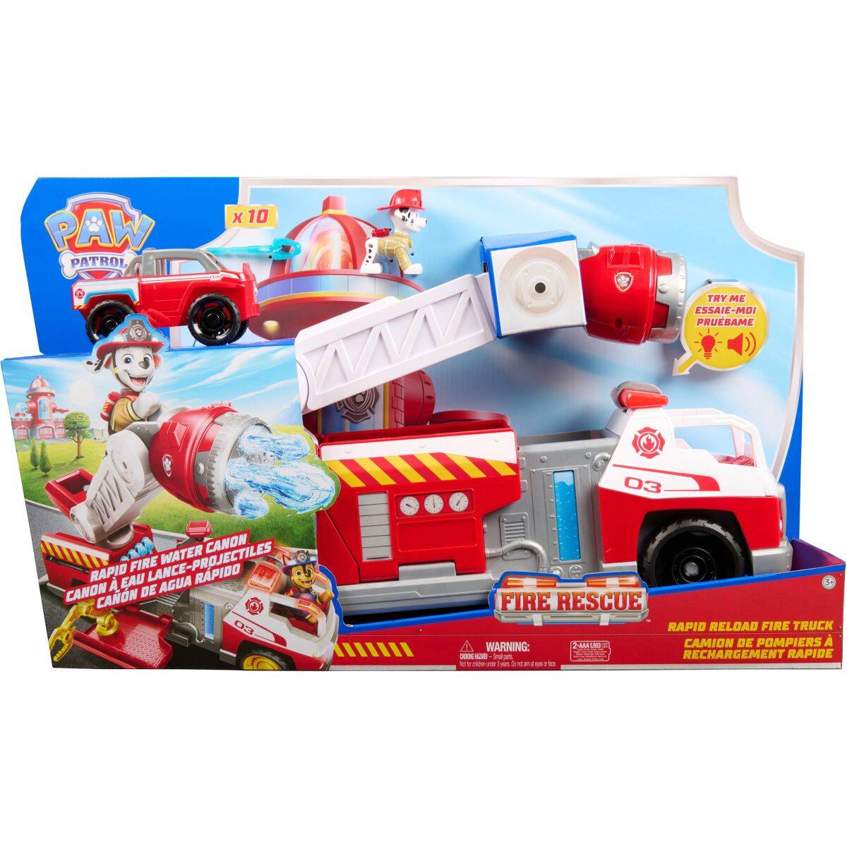 PAW PATROL Fire Rescue Vatrogasni kamion 6072600