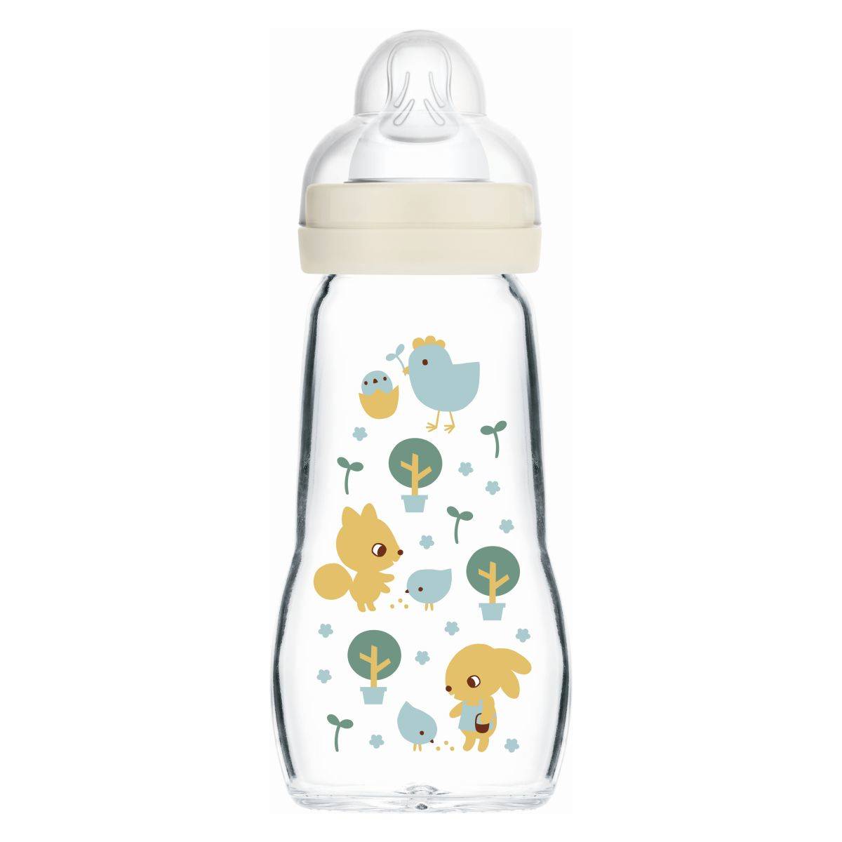 MAM staklena bočica 260 ml 2+mj sort