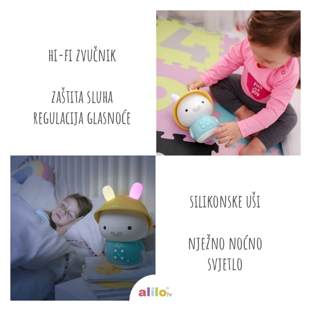 ALILO edukativna igračka  Baby Bunny G9S+ ,plava AL-G9SPLUS-B-HR