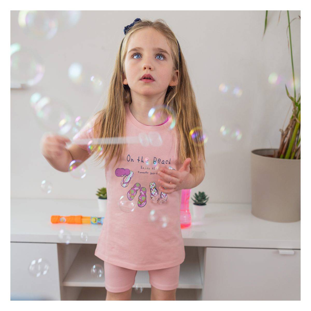 Lucky Kiddo majica KR LK-KGT SS 1_23 M D Roza 98