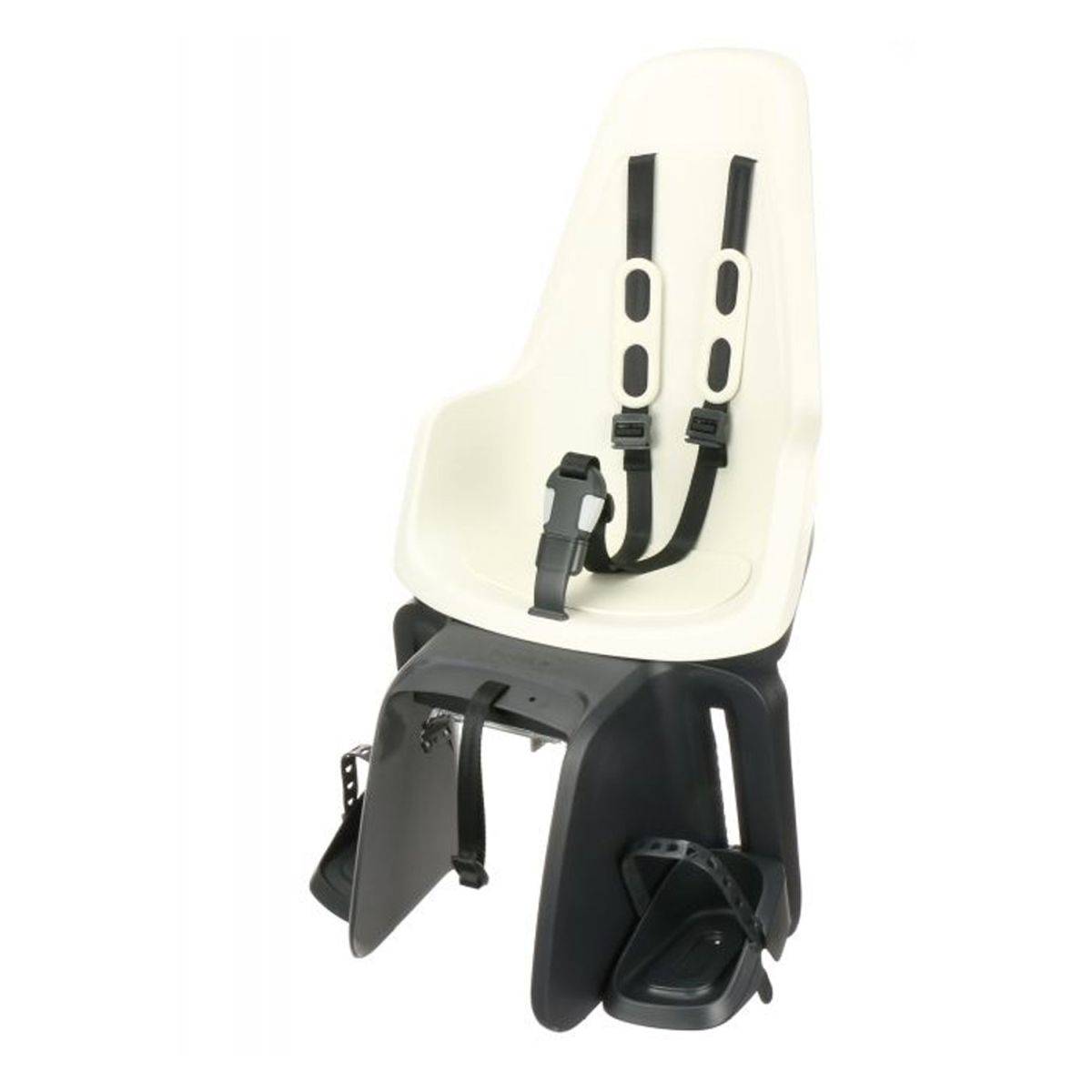 Bobike Sedež za kolo zadaj (do 22 kg) frame&carrier One Maxi snow white