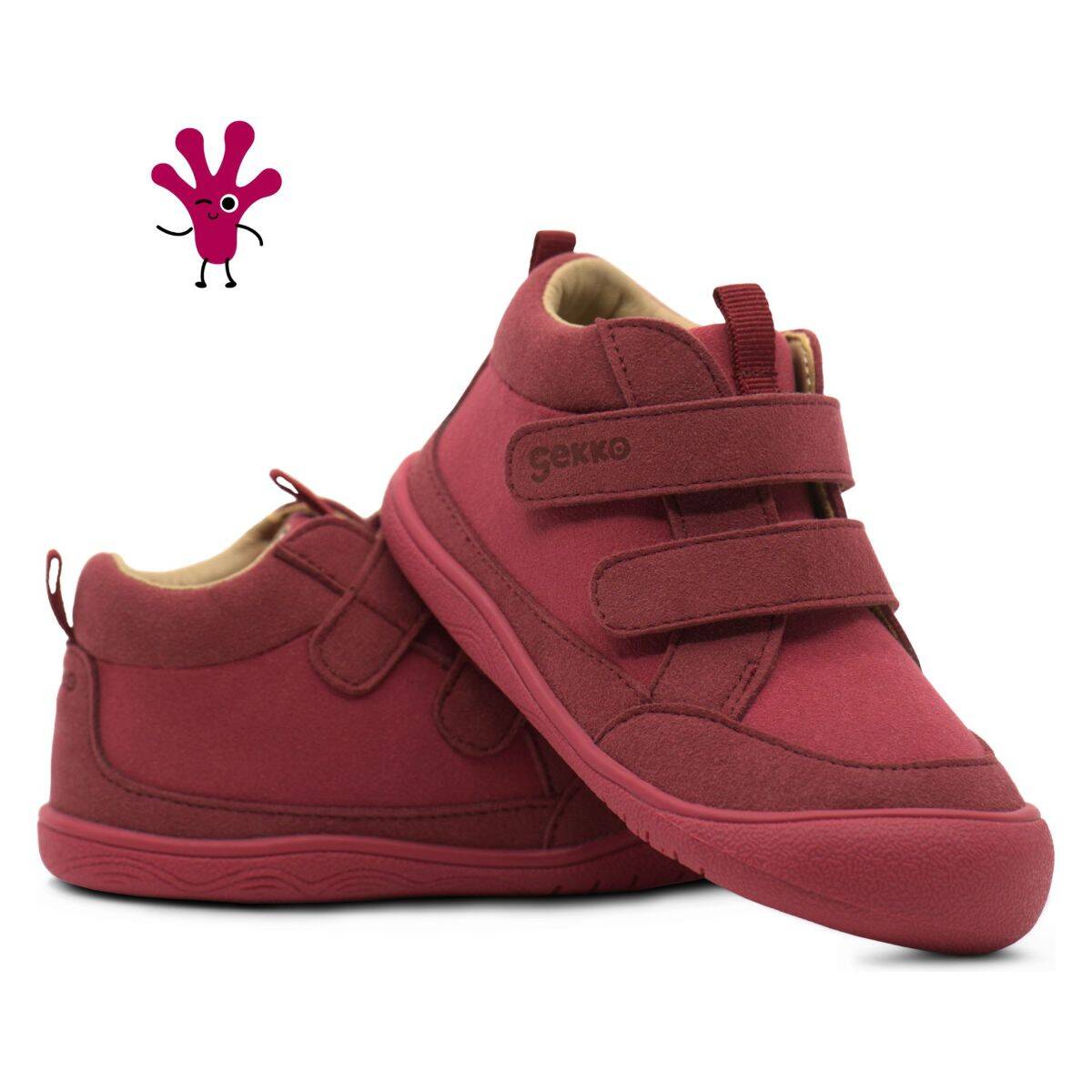 Gekko čevelj gležnjar Cosy 9092 - G Barefoot D fuchsia 21