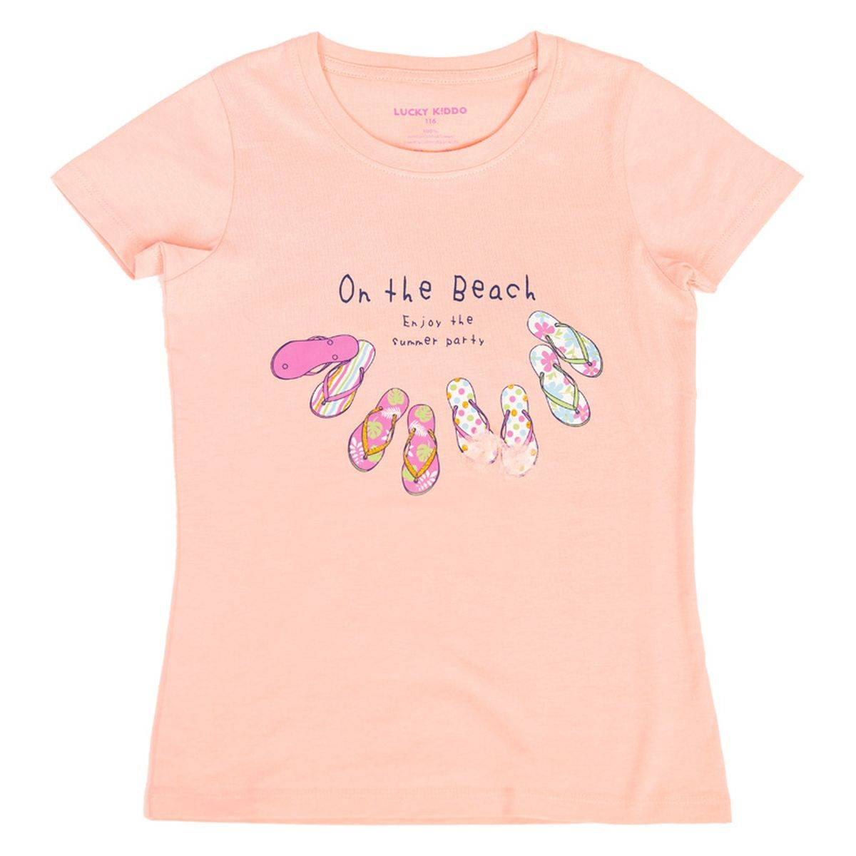 Lucky Kiddo majica KR LK-KGT SS 1_23 M D Roza 104