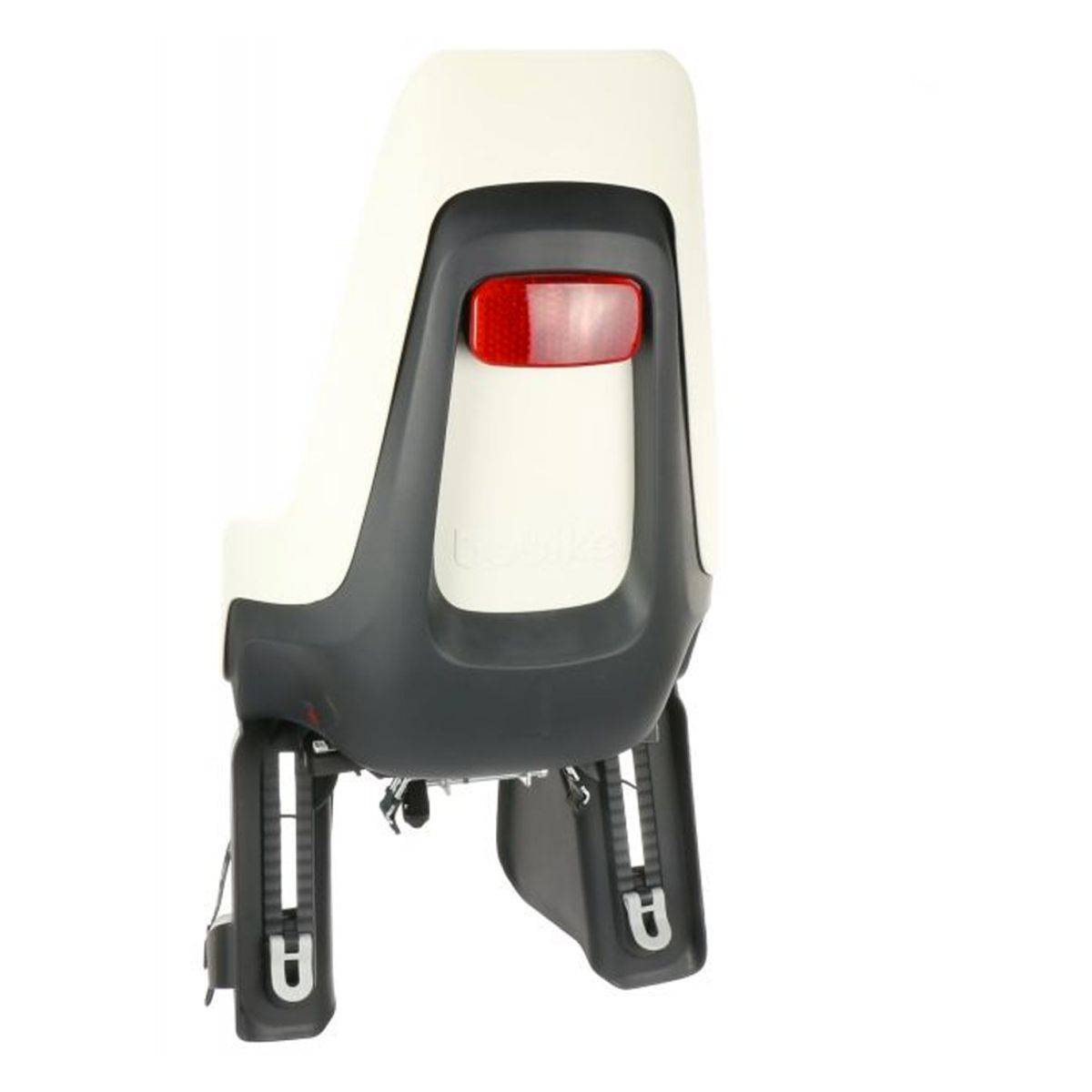 Bobike Sedež za kolo zadaj (do 22 kg) frame&carrier One Maxi snow white