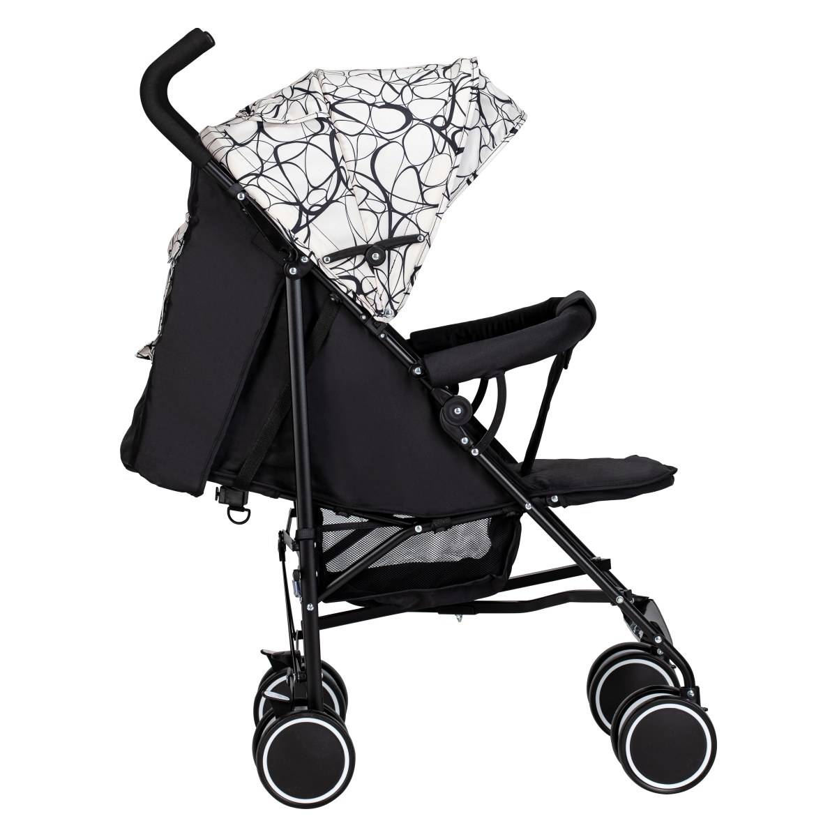 FREEON Kišobran kolica sportska kolica Simple black & white