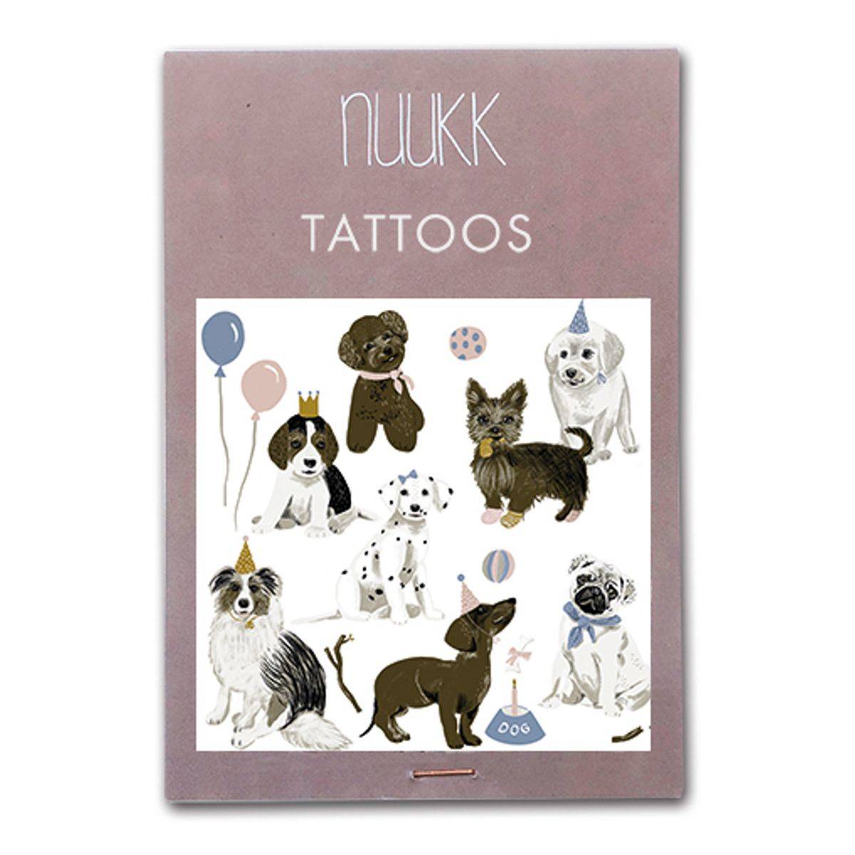 Nuukk Veganski otroški tatuji - Dogs (825)