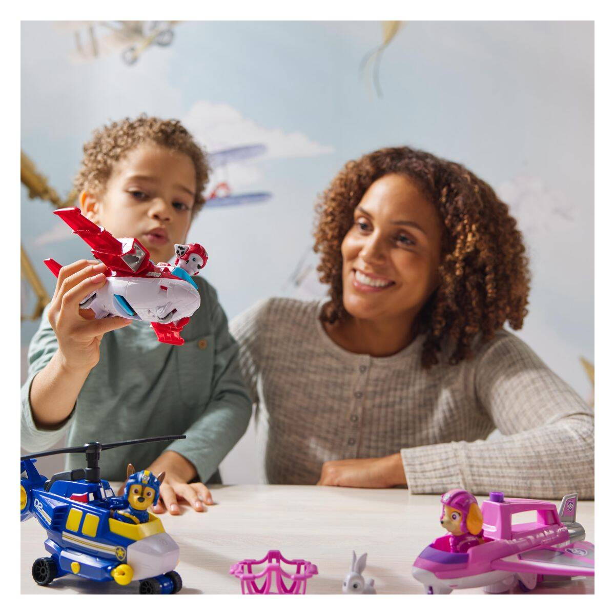 PAW PATROL Air Rescue vozilo sort.