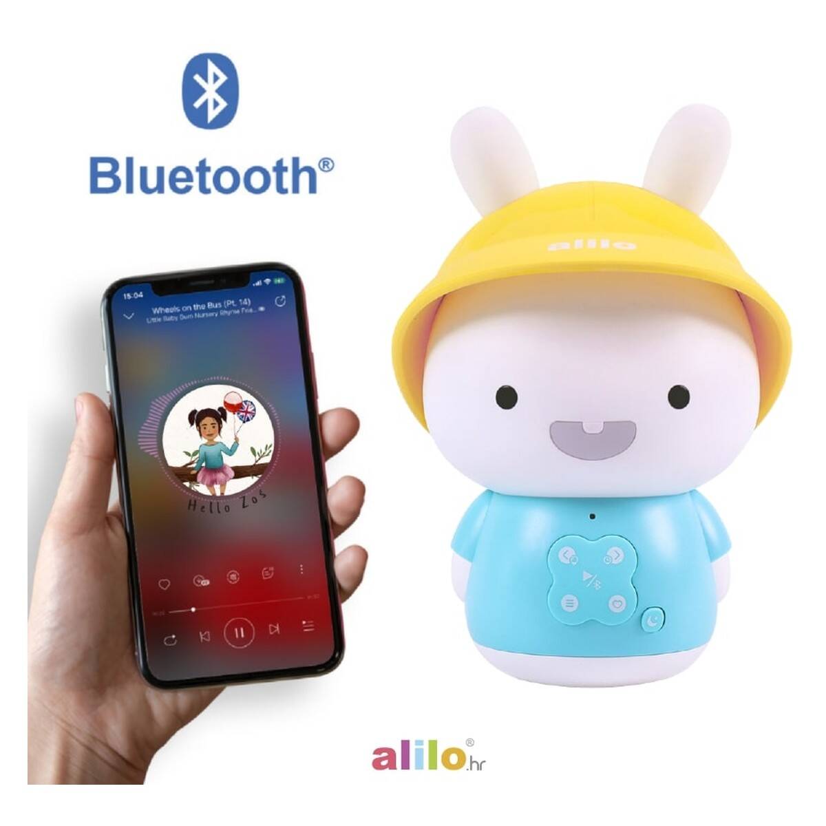 ALILO edukativna igračka  Baby Bunny G9S+ ,plava AL-G9SPLUS-B-HR