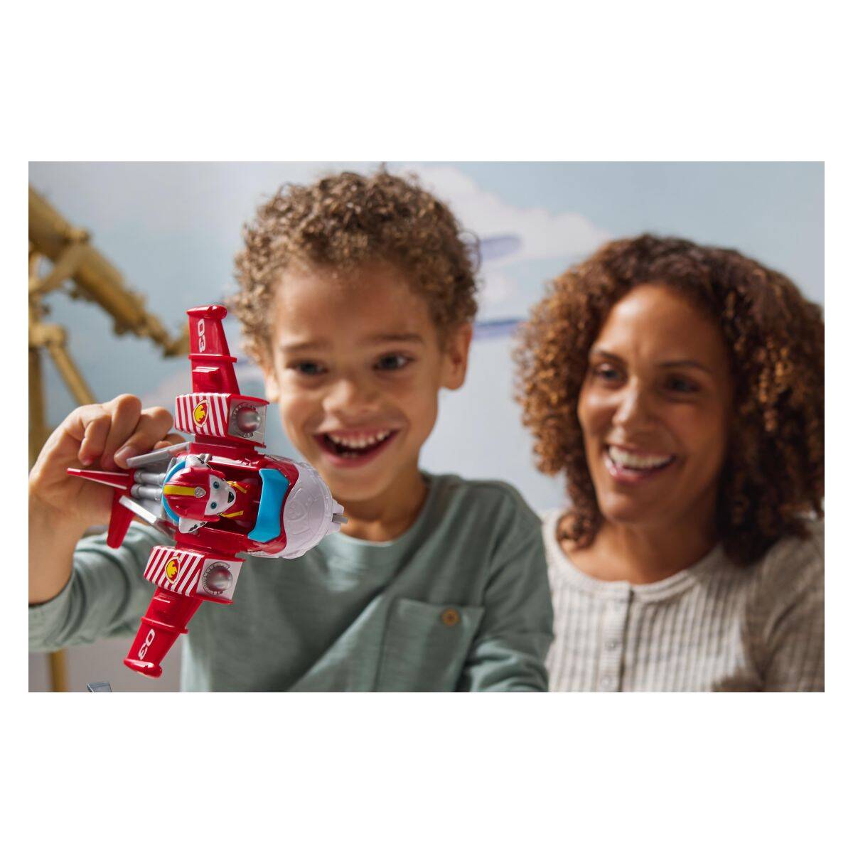 PAW PATROL Air Rescue vozilo sort.