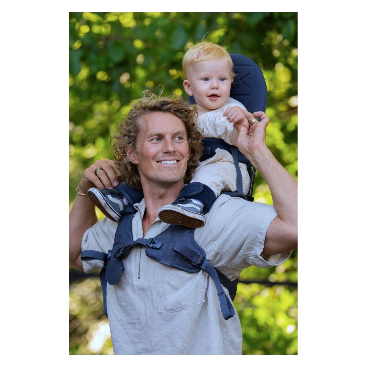 MINIMEIS Ruksak za nošenje djeteta za ramena Dusk Blue Core 6mj, 18kg G5 dusk blue core