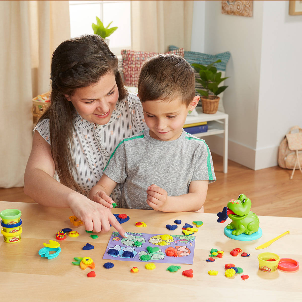 Play-Doh začetni set žabica in barve