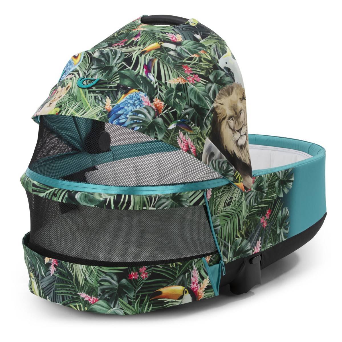 CYBEX Košara za kolica dj khaled Priam Fashion Platinum mid turquoise