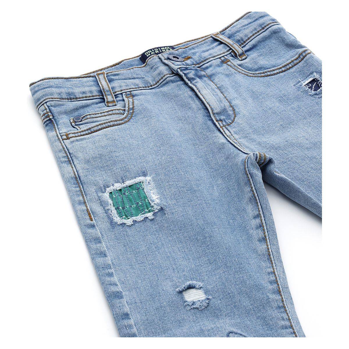 Original Marines hlače denim DDP2127B F Modra 98