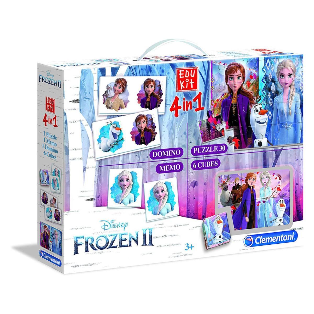 CLEMENTONI igre edukit 4u1 Frozen 2