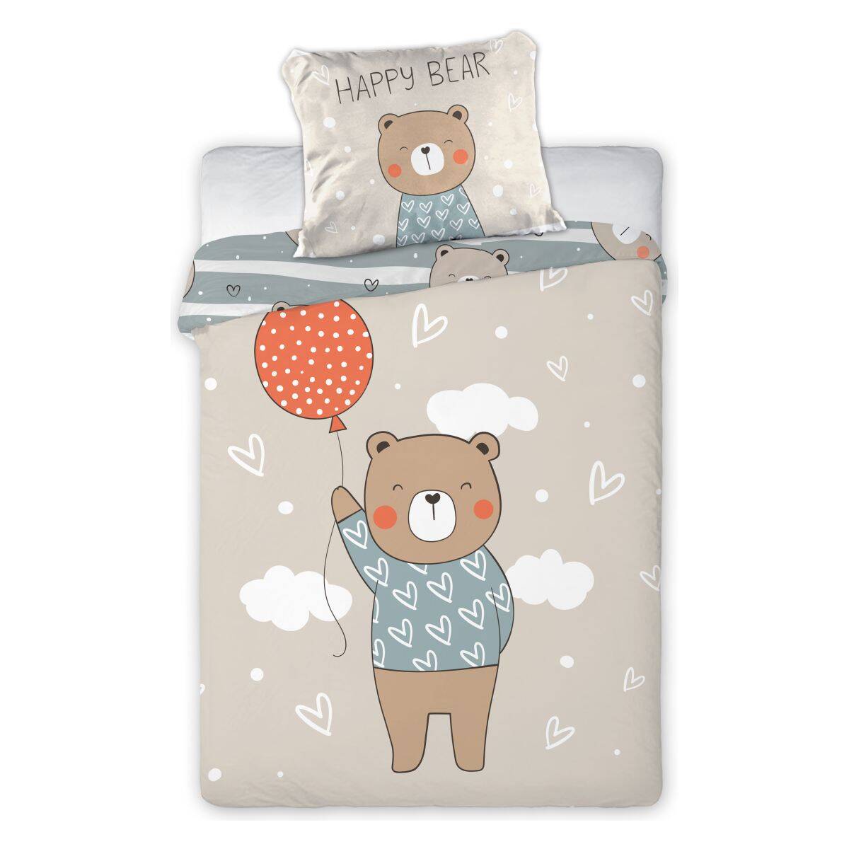 Faro posteljnina 2-delna Medvedek multicolor