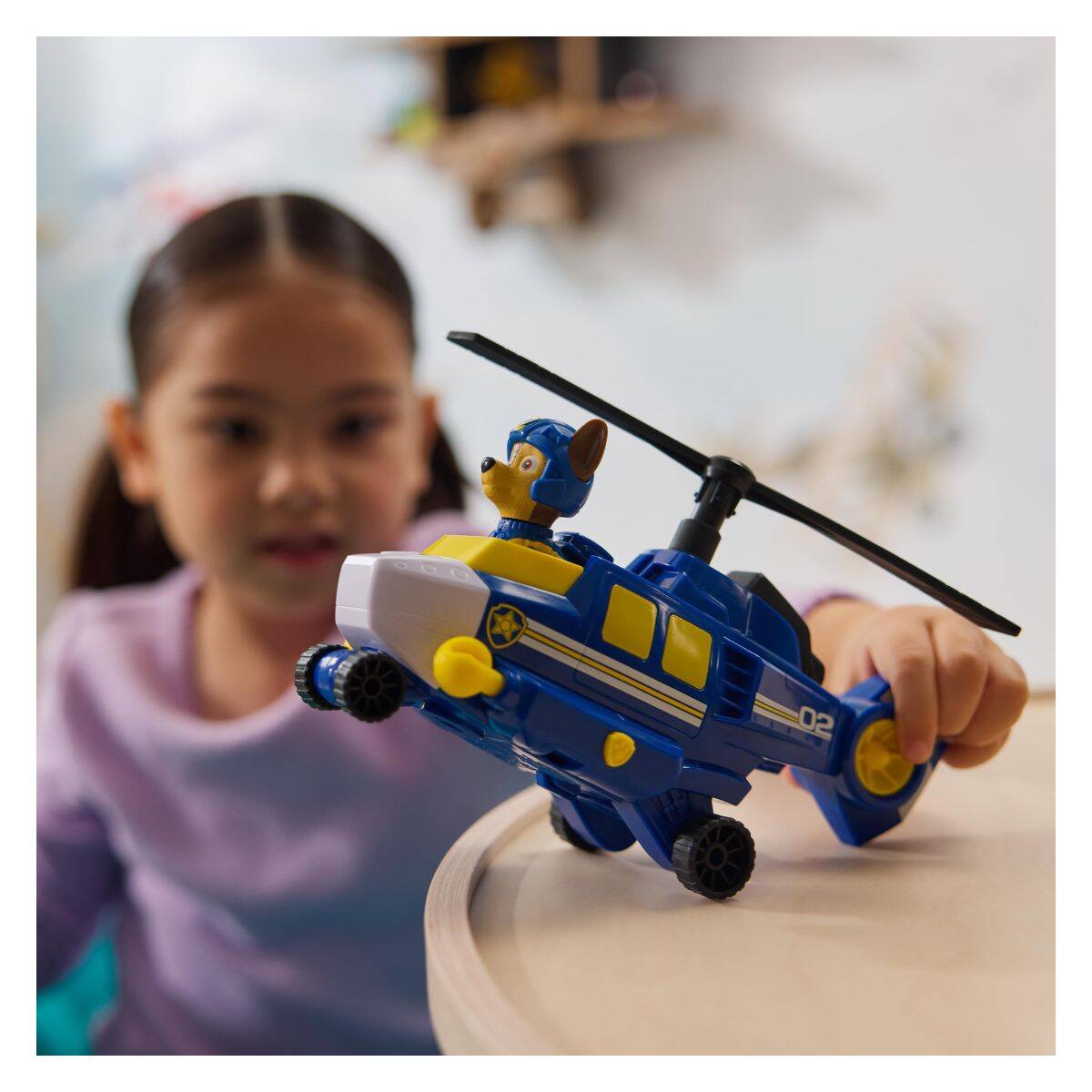 PAW PATROL Air Rescue vozilo sort.