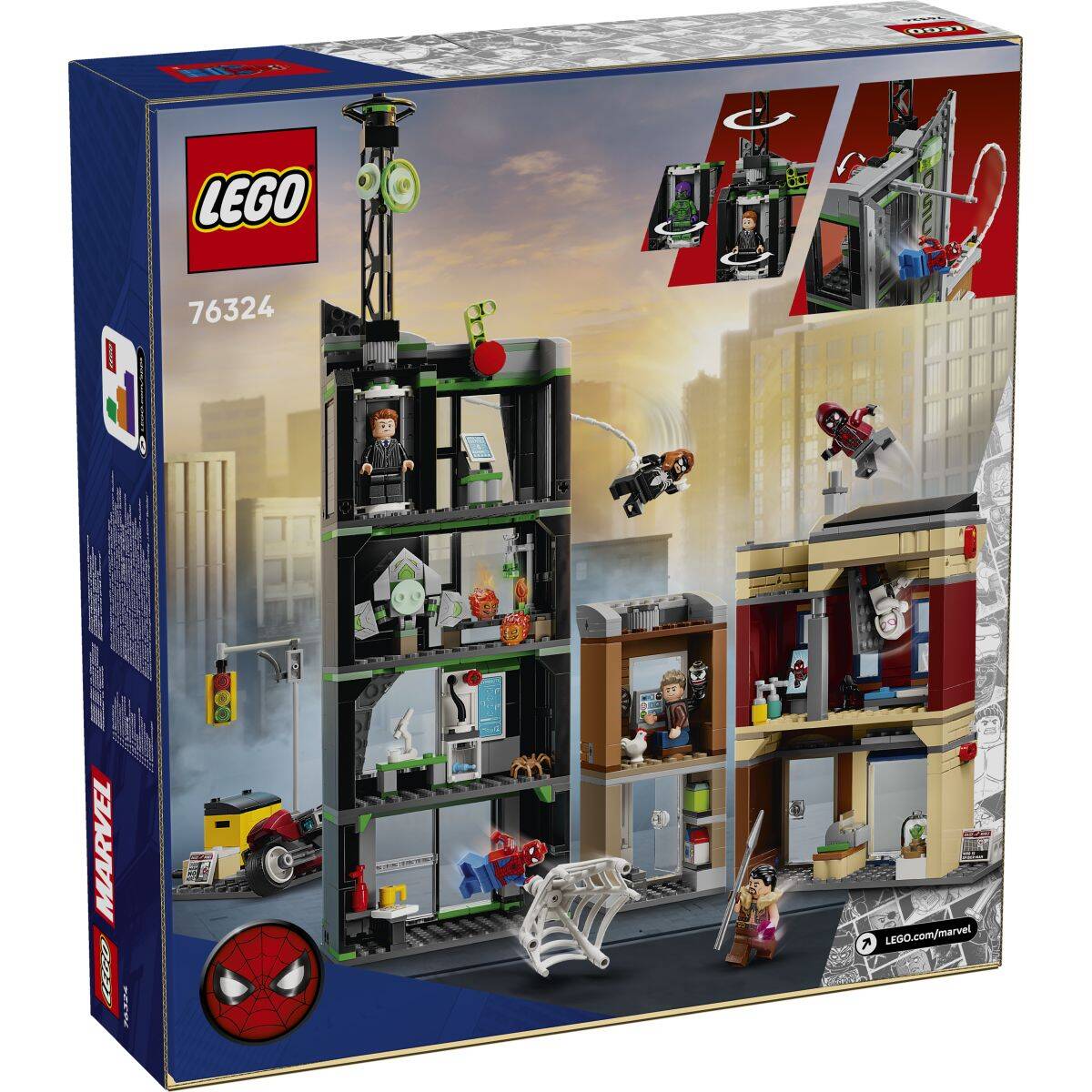 Lego® Super Heroes 76324 Spider-Man proti Oscorp