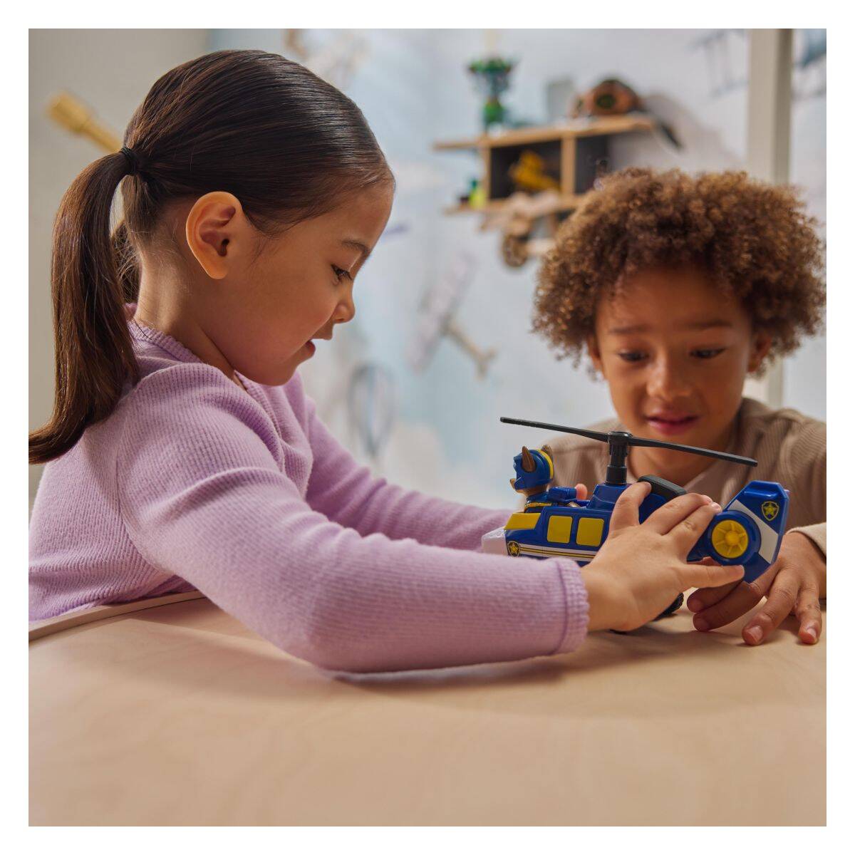 PAW PATROL Air Rescue vozilo sort.