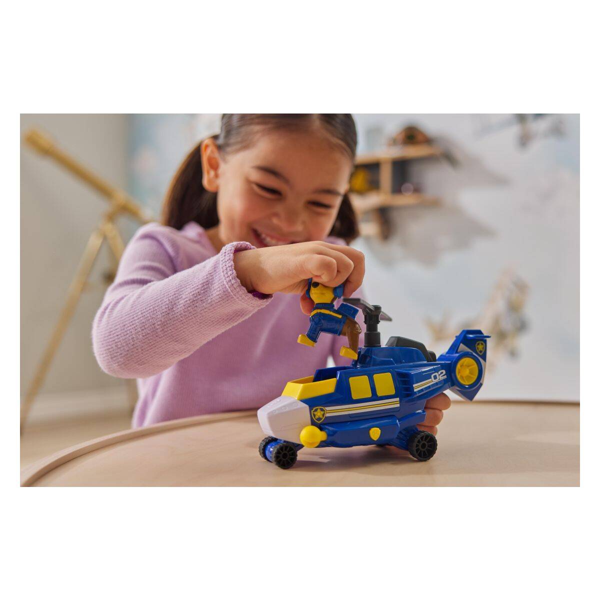 PAW PATROL Air Rescue vozilo sort.