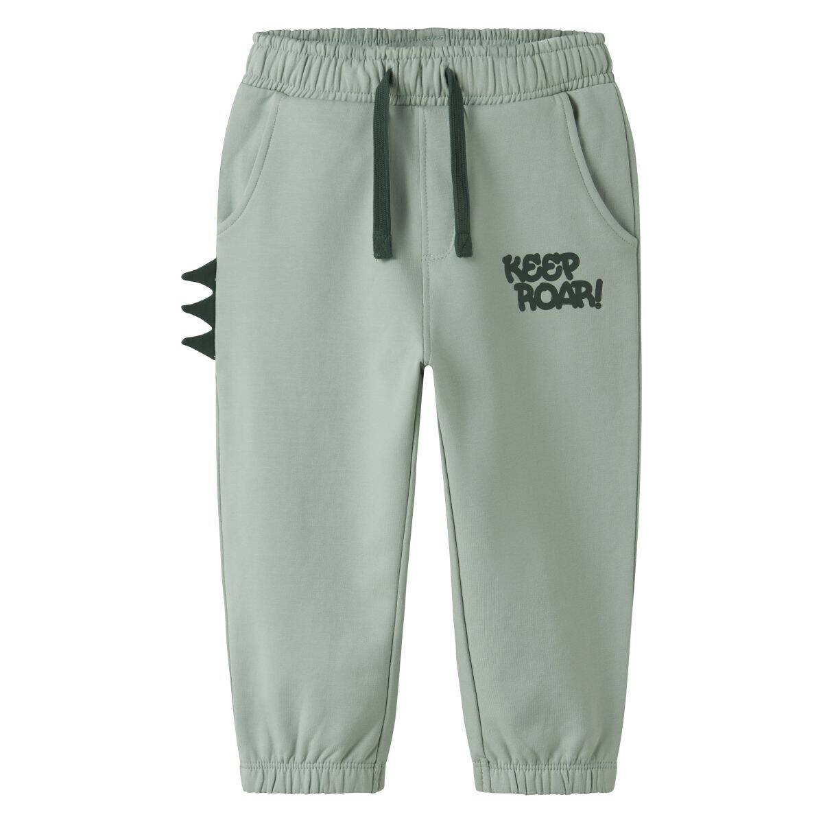 Name It hlače trenirka DH 13246682 NMMNASH NREG SWEAT PANT BRU BOX F Zelena 92