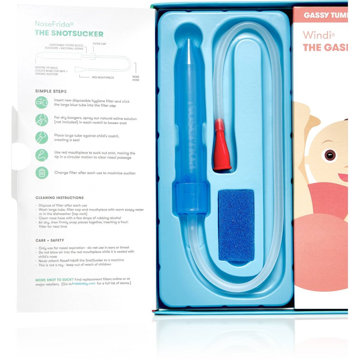 FRIDA BABY prvi komplet za njegu bebe